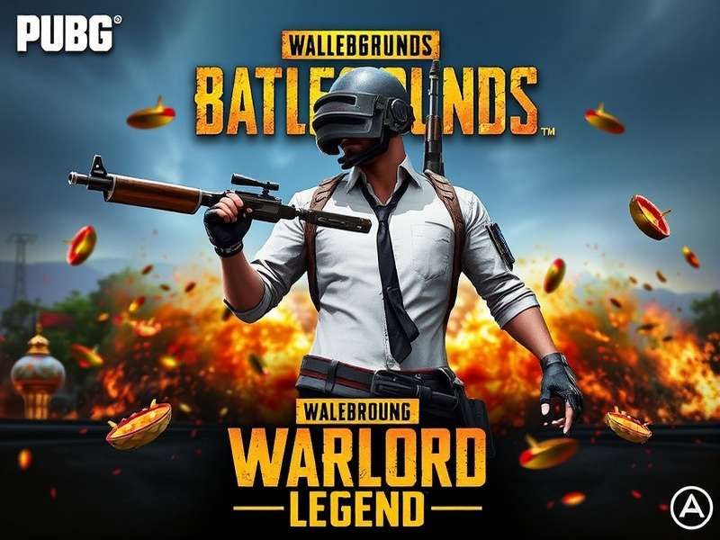 PUBG Warlord Warrior Legend Official Cover Art - Indian Version